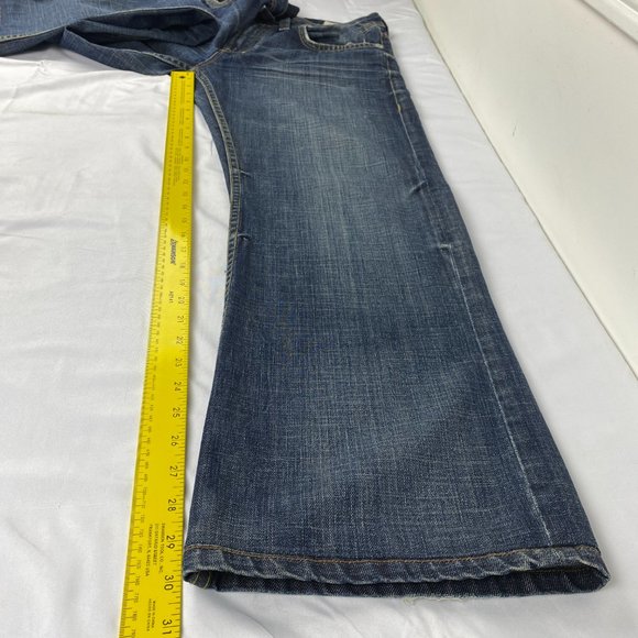 Buffalo David Bitton Jeans Men 35x30* Travis Relaxed‎ Fit Straight Blue - Picture 12 of 16